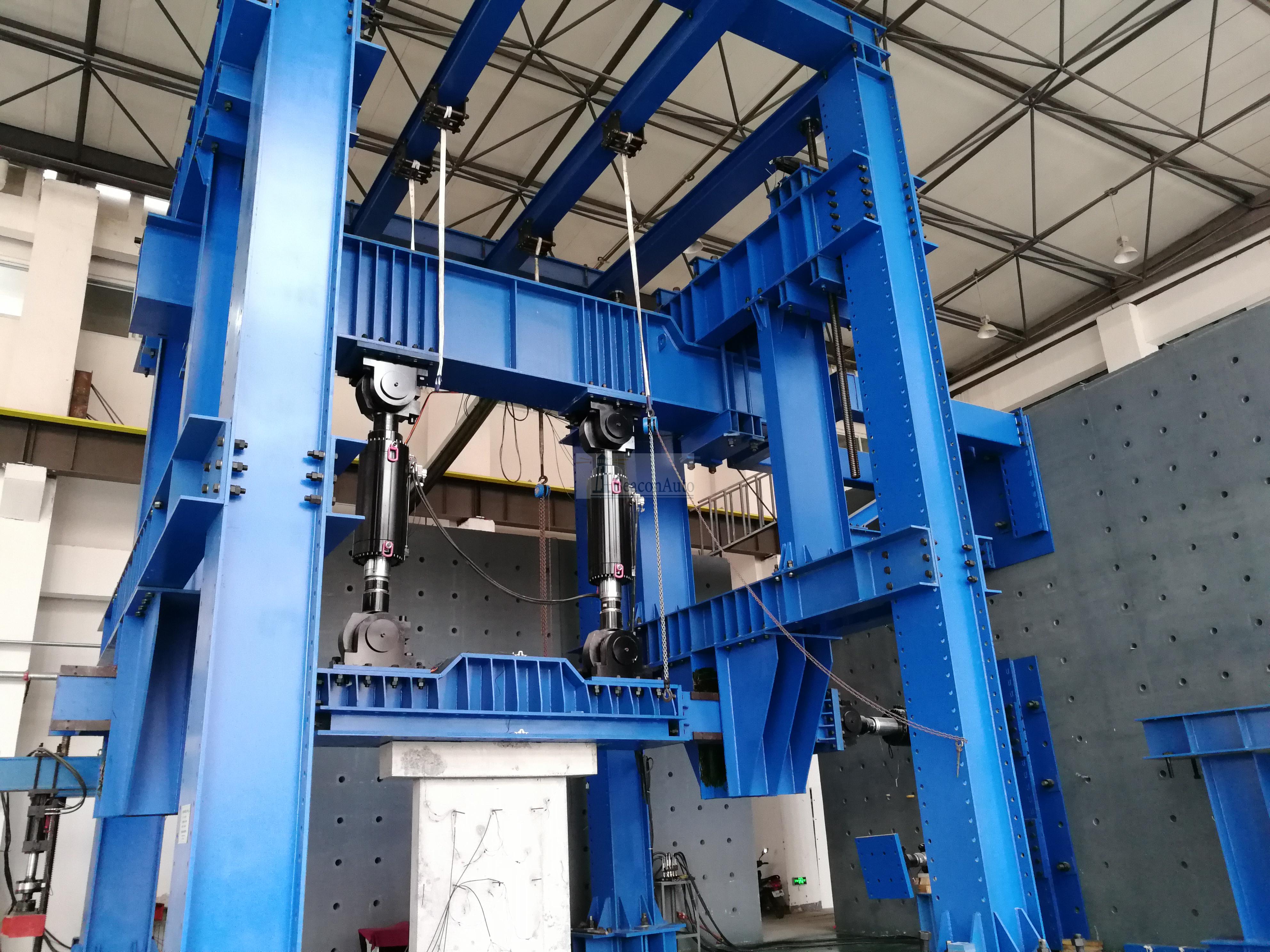 結構工程梁柱教學試驗系統