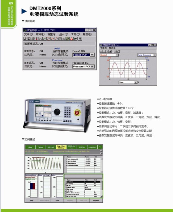 DMT2000系列電液伺服動態試驗系統